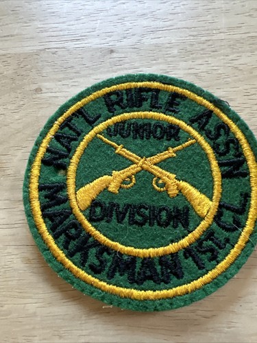 Nra junior marksman patch - marksman,